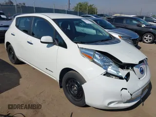 2017 Nissan LEAF SL with VIN 1N4BZ0CP1HC311993, listed as a IAAI auction lot 42484688 with 80,036 mi miles and . Bid and sale history available at DreamBid. Image 1.