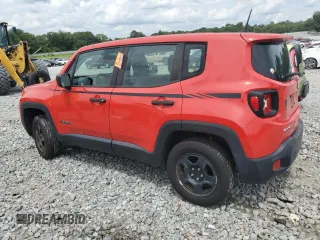 2018 Jeep Renegade Sport with VIN ZACCJBABXJPH41855, listed as a Copart auction lot 60539345 with 40,771 mi miles and Salvage title. Bid and sale history available at DreamBid. Image 2.