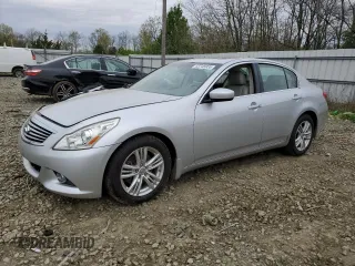 2011 Infiniti G25 Journey z VIN JN1DV6AP0BM600582, wystawiony jako Copart lot #53745935 z przebiegiem 101 321 mil mil oraz Szkoda całkowita • Salvage title. Historia ofert i sprzedaży dostępna na DreamBid. Obrazek 1.