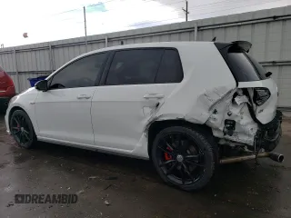 2021 Volkswagen Golf GTI S with VIN 3VW6T7AU7MM000167, listed as a Copart auction lot 44574295 with 14,381 mi miles and Salvage Title. Bid and sale history available at carsss.com. Image 2.