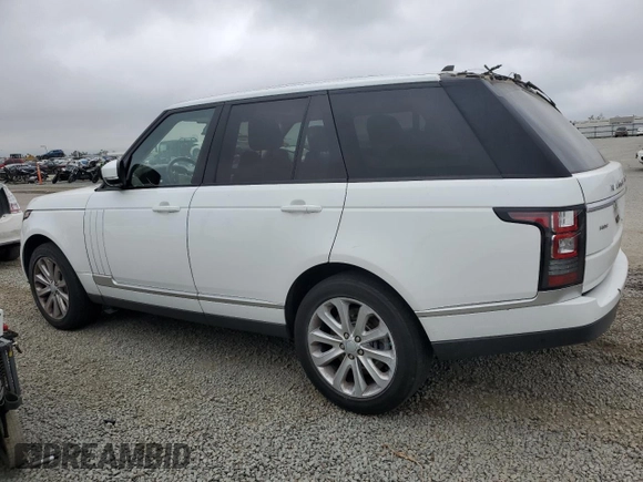2016 Land Rover Range Rover HSE with VIN SALGS2PF6GA314750, listed as a Copart auction lot 49350995 with 102,420 mi miles and Clean title. Bid and sale history available at DreamBid. Image 2.