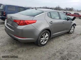 2013 Kia Optima EX with VIN 5XXGN4A73DG243437, listed as a Copart auction lot 46419245 with 0 mi miles and Salvage Title. Bid and sale history available at carsss.com. Image 3.