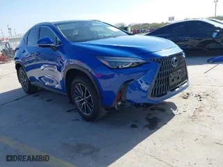 2025 Lexus NX with VIN JTJHGCEZ5S2020093, listed as a IAAI auction lot 41745830 with 6,003 mi miles. Bid and sale history available at carsss.com. Image 1.