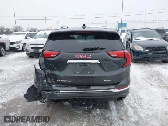 2019 GMC Terrain Denali with VIN 3GKALXEX2KL201449, listed as a IAAI auction lot 41566049 with 89,644 mi miles. Bid and sale history available at carsss.com. Image 16.