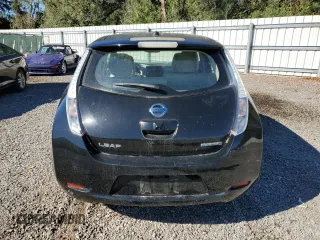 2011 Nissan LEAF SL with VIN JN1AZ0CP7BT007227, listed as a Copart auction lot 42256535 with 0 mi miles and Clean Title. Bid and sale history available at carsss.com. Image 6.