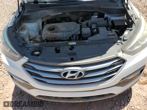 2017 Hyundai Santa Fe 2.4L with VIN 5NMZUDLBXHH048875, listed as a Copart auction lot 57621225 with 170,063 mi miles and Clean title. Bid and sale history available at DreamBid. Image 12.