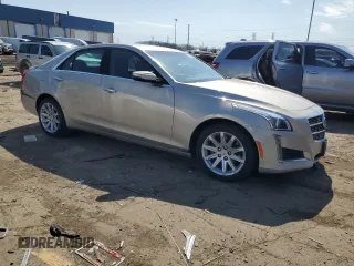 2014 Cadillac CTS Sedan RWD with VIN 1G6AP5SX9E0128240, listed as a Copart auction lot 52949005 with 56,018 mi miles and Clean Title. Bid and sale history available at carsss.com. Image 4.