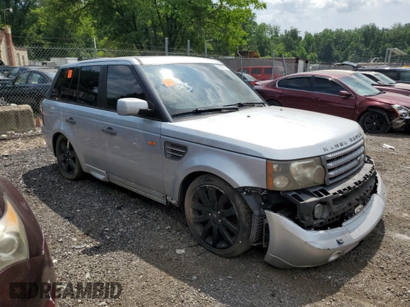 2006 Land Rover Range Rover Sport SC with VIN SALSH23466A963914, listed as a Copart auction lot 62669715 with Not provided miles and Salvage title. Bid and sale history available at DreamBid. Image 4.