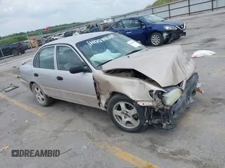 1997 Toyota Corolla with VIN 1NXBA02E2VZ589613, listed as a IAAI auction lot 42502914 with 218,590 mi miles and . Bid and sale history available at DreamBid. Image 1.