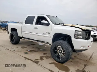 2013 Chevrolet Silverado 1500 LT with VIN 3GCPCSE07DG307564, listed as a Copart auction lot 53810695 with Not Provided miles and Salvage Title. Bid and sale history available at DreamBid. Image 4.