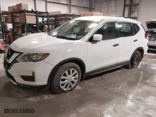 2018 Nissan Rogue SV with VIN 5N1AT2MT7JC717664, listed as a IAAI auction lot 41624800 with 217,363 mi miles. Bid and sale history available at carsss.com. Image 2.