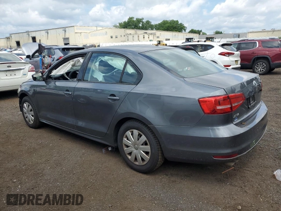 2015 Volkswagen Jetta S with VIN 3VW2K7AJ3FM344301, listed as a Copart auction lot 62905595 with 141,419 mi miles and Salvage title. Bid and sale history available at DreamBid. Image 2.