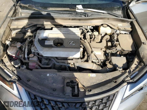 2020 Lexus UX 250h with VIN JTHP9JBHXL2025623, listed as a Copart auction lot 52387535 with 29,775 mi miles and Salvage title. Bid and sale history available at DreamBid. Image 12.
