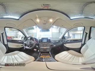 2017 Mercedes-Benz GLS with VIN 4JGDF7FE5HA918226, listed as a Copart auction lot 84388874 with 56,633 mi miles and Salvage Title. Bid and sale history available at carsss.com. Image 14.