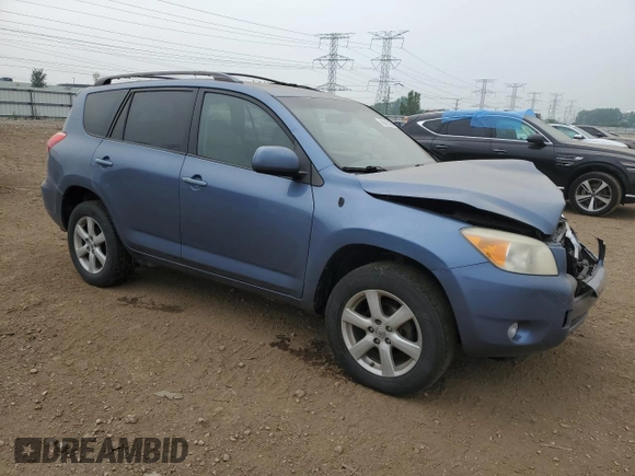 2008 Toyota RAV4 Limited with VIN JTMBD31V186089594, listed as a Copart auction lot 60810305 with 198,261 mi miles and Salvage title. Bid and sale history available at DreamBid. Image 4.