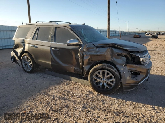 2019 Ford Expedition Platinum with VIN 1FMJU1MT7KEA30701, listed as a Copart auction lot 46797185 with 46,741 mi miles and Salvage Title. Bid and sale history available at carsss.com. Image 4.