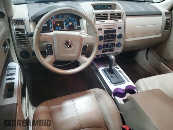 2009 Mercury Mariner Premier with VIN 4M2CU97G09KJ06145, listed as a Copart auction lot 47119525 with 158,430 mi miles and Salvage title. Bid and sale history available at DreamBid. Image 8.