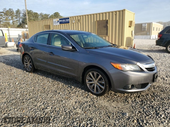 2014 Acura ILX Premium Pkg with VIN 19VDE1F53EE009309, listed as a Copart auction lot 50869535 with 82,745 mi miles and Salvage Title. Bid and sale history available at carsss.com. Image 4.