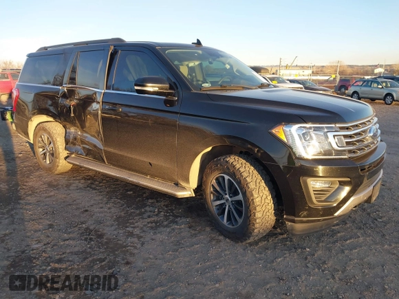 2018 Ford Expedition Max XLT with VIN 1FMJK1JT3JEA34964, listed as a IAAI auction lot 41052233 with 92,156 mi miles and . Bid and sale history available at DreamBid. Image 1.