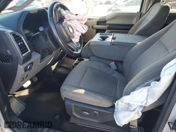 2017 Ford F-150 XL with VIN 1FTEW1CP4HKC35715, listed as a Copart auction lot 41660765 with 0 mi miles and Salvage Title. Bid and sale history available at carsss.com. Image 7.