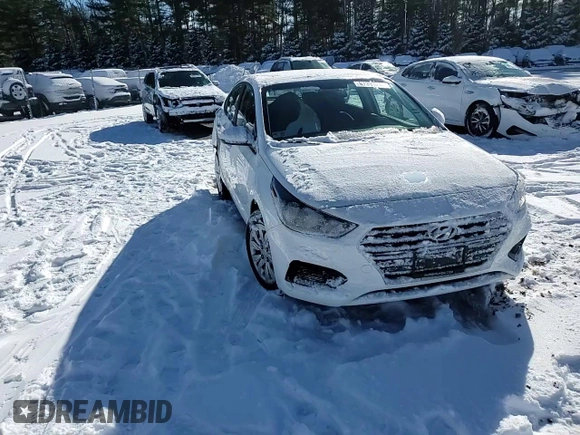 2018 Hyundai Accent SEL with VIN 3KPC24A3XJE035404, listed as a Copart auction lot 87393244 with 47,280 mi miles and Salvage Title. Bid and sale history available at carsss.com. Image 11.