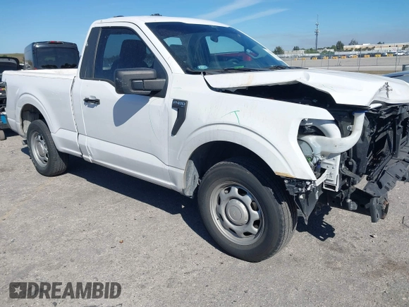 2021 Ford F-150 XL with VIN 1FTMF1CBXMKE33693, listed as a IAAI auction lot 41842871 with 55,483 mi miles and . Bid and sale history available at DreamBid. Image 1.