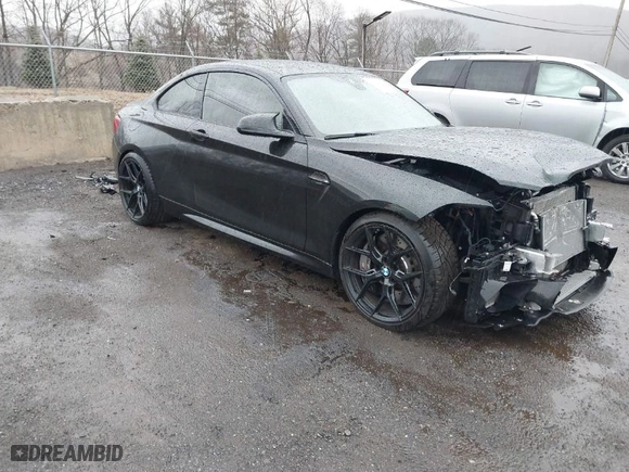 2020 BMW M2 Competition with VIN WBS2U7C05L7E24573, listed as a IAAI auction lot 41688525 with NaN miles. Bid and sale history available at carsss.com. Image 1.
