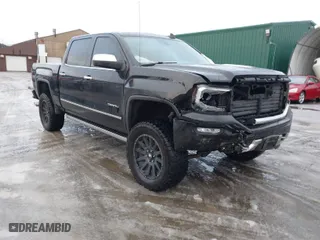 2018 GMC Sierra 1500 Denali with VIN 3GTU2PEJXJG272655, listed as a IAAI auction lot 41390572 with 85,576 mi miles. Bid and sale history available at carsss.com. Image 1.