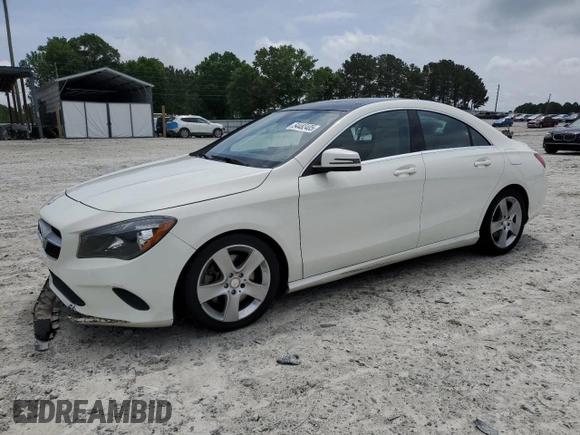 2017 Mercedes-Benz CLA 250 with VIN WDDSJ4EB1HN439381, listed as a Copart auction lot 54482405 with 94,731 mi miles and Salvage Title. Bid and sale history available at DreamBid. Image 1.
