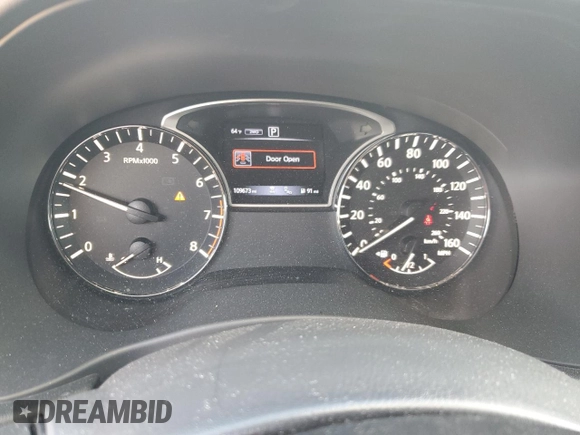 2017 Nissan Pathfinder SL with VIN 5N1DR2MM2HC663057, listed as a Copart auction lot 52504485 with 109,673 mi miles and Salvage Title. Bid and sale history available at DreamBid. Image 9.