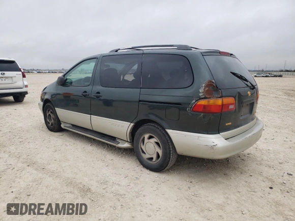 1999 Toyota Sienna LE with VIN 4T3ZF13C6XU151285, listed as a Copart auction lot 43792835 with 0 mi miles and Salvage Title. Bid and sale history available at carsss.com. Image 2.