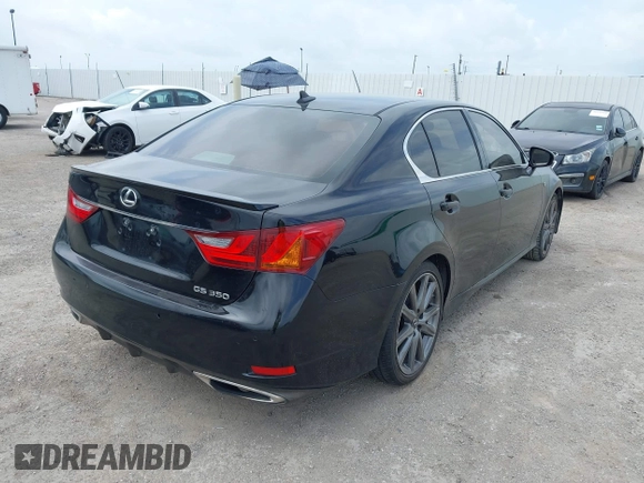 2013 Lexus GS 350 with VIN JTHBE1BL6D5015066, listed as a IAAI auction lot 42511887 with 160,948 mi miles and . Bid and sale history available at DreamBid. Image 4.