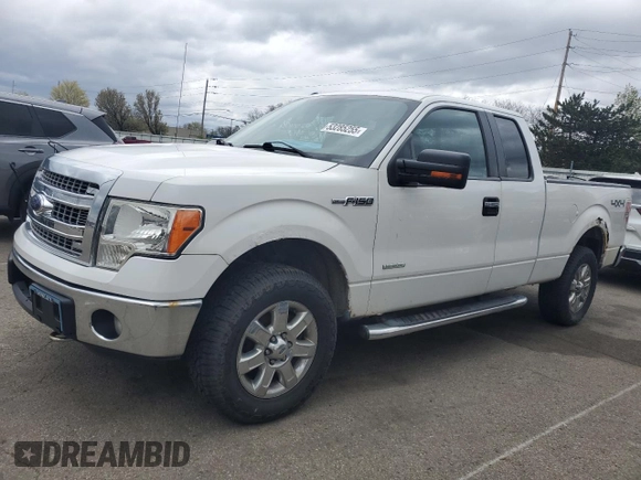 2013 Ford F-150 XL with VIN 1FTFX1ET4DFD31973, listed as a Copart auction lot 53285255 with 201,594 mi miles and Clean title. Bid and sale history available at DreamBid. Image 1.