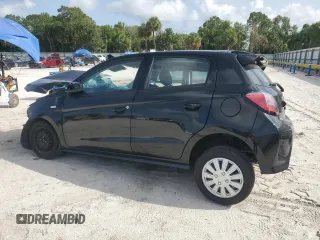 2021 Mitsubishi Mirage ES with VIN ML32AUHJ6MH012612, listed as a Copart auction lot 60129265 with 62,846 mi miles and Non repairable. Bid and sale history available at DreamBid. Image 2.