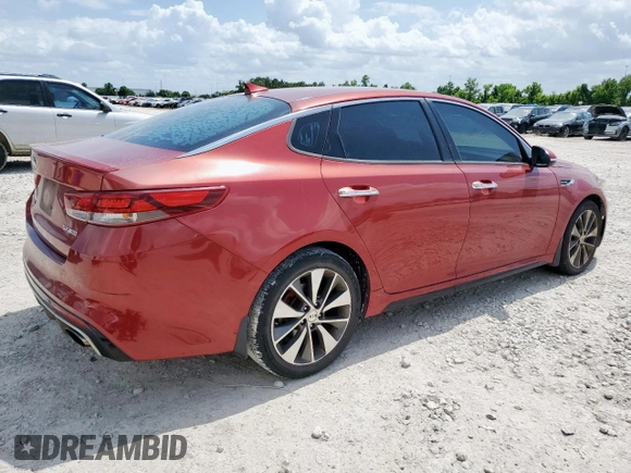 2016 Kia Optima SX Turbo with VIN 5XXGW4L27GG113955, listed as a Copart auction lot 60262045 with 162,632 mi miles and Clean title. Bid and sale history available at DreamBid. Image 3.