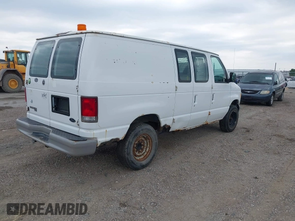 1998 Ford Econoline Cargo z VIN 1FTNE2421WHB62535, wystawiony jako IAAI lot #42416414 z przebiegiem 65 615 mil mil oraz . Historia ofert i sprzedaży dostępna na DreamBid. Obrazek 4.