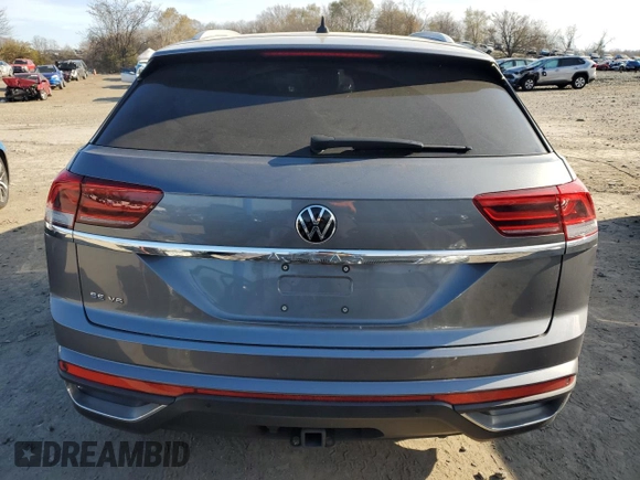 2022 Volkswagen Atlas SE z VIN 1V2JE2CA7NC225719, wystawiony jako Copart lot #83325534 z przebiegiem 48 858 mil mil oraz Szkoda całkowita • Salvage title. Historia ofert i sprzedaży dostępna na DreamBid. Obrazek 6.