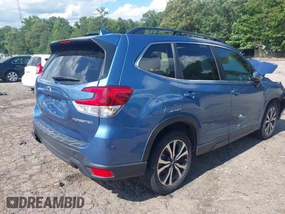 2019 Subaru Forester Limited with VIN JF2SKAUC9KH593747, listed as a IAAI auction lot 42509218 with 76,979 mi miles and . Bid and sale history available at DreamBid. Image 4.