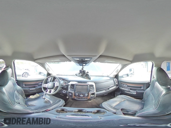 2014 Ram 2500 Laramie with VIN 3C6UR5FL0EG148066, listed as a Copart auction lot 42795415 with 202,415 mi miles and Salvage Title. Bid and sale history available at carsss.com. Image 14.
