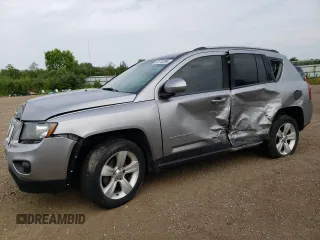 2016 Jeep Compass High Altitude Edition with VIN 1C4NJDEB8GD637788, listed as a Copart auction lot 52401915 with 151,995 mi miles and Salvage Title. Bid and sale history available at carsss.com. Image 1.