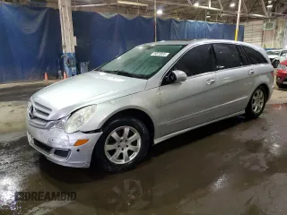 2007 Mercedes-Benz R 3.5L with VIN 4JGCB65E97A058042, listed as a Copart auction lot 49876895 with 179,682 mi miles and Salvage Title. Bid and sale history available at carsss.com. Image 1.