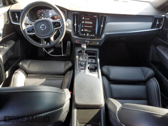 2020 Volvo S90 R-Design with VIN LVYA22MT5LP174097, listed as a Copart auction lot 87796705 with 43,079 mi miles and Salvage Title. Bid and sale history available at carsss.com. Image 8.