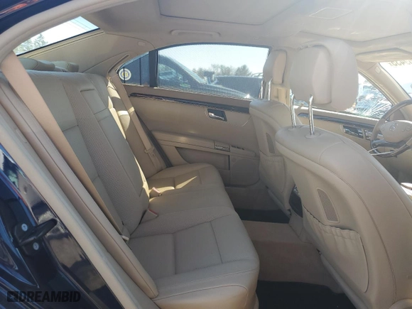 2013 Mercedes-Benz S-Class S 550 with VIN WDDNG9EB1DA515790, listed as a Copart auction lot 47459435 with 35,186 mi miles and Salvage Title. Bid and sale history available at carsss.com. Image 10.