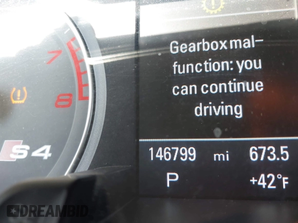 2012 Audi S4 Premium Plus with VIN WAUBGAFL3CA115005, listed as a IAAI auction lot 41632827 with 146,799 mi miles. Bid and sale history available at carsss.com. Image 16.