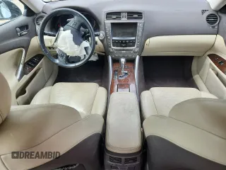 2010 Lexus IS 250 with VIN JTHBF5C24A2098391, listed as a Copart auction lot 60472255 with Not provided miles and Salvage title. Bid and sale history available at DreamBid. Image 8.