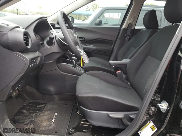 2023 Nissan Kicks S with VIN 3N1CP5BV3PL531191, listed as a Copart auction lot 51601315 with 34,478 mi miles and Salvage Title. Bid and sale history available at carsss.com. Image 7.