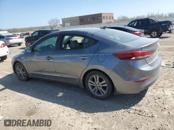 2018 Hyundai Elantra SEL with VIN 5NPD84LF0JH341288, listed as a Copart auction lot 52116945 with 98,365 mi miles and Salvage Title. Bid and sale history available at carsss.com. Image 2.
