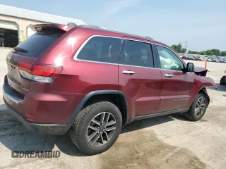 2020 Jeep Grand Cherokee Limited with VIN 1C4RJFBG9LC340171, listed as a Copart auction lot 60220535 with 95,647 mi miles and Salvage title. Bid and sale history available at DreamBid. Image 3.