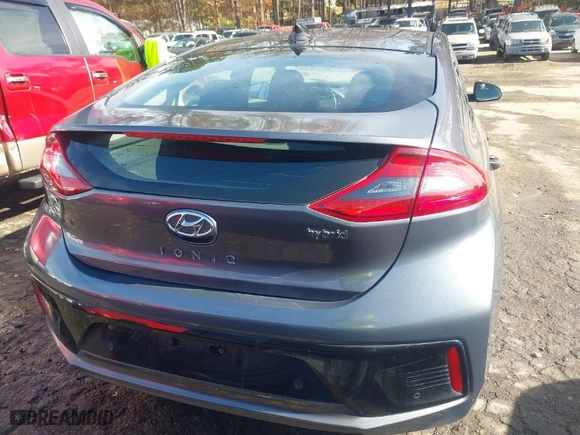 2018 Hyundai Ioniq Hybrid Limited with VIN KMHC05LC0JU083970, listed as a IAAI auction lot 40954180 with 110,408 mi miles. Bid and sale history available at carsss.com. Image 16.