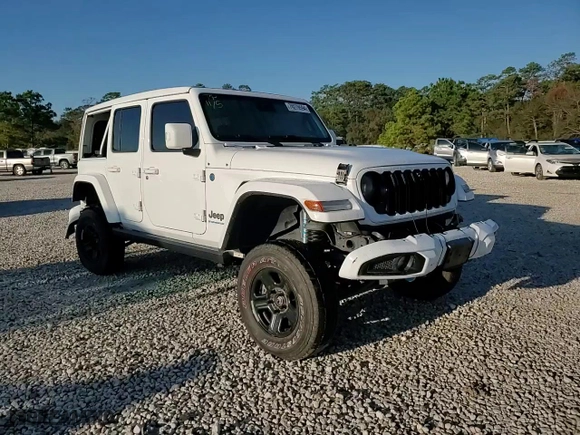 2024 Jeep Wrangler 4xe High Altitude with VIN 1C4RJXU64RW114864, listed as a Copart auction lot 79279594 with 10,785 mi miles and Salvage Title. Bid and sale history available at carsss.com. Image 12.